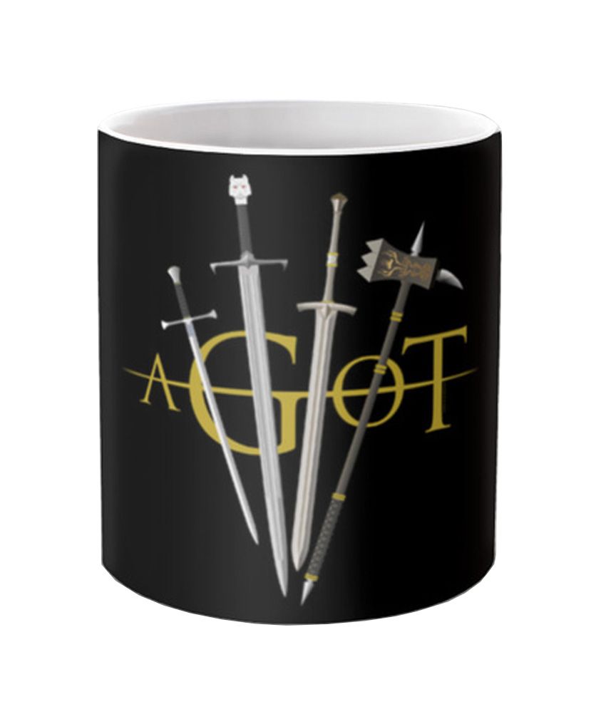 Astrode The Swords From A Game Of Thrones Coffee Mug available at snapdeal for Rs.293
