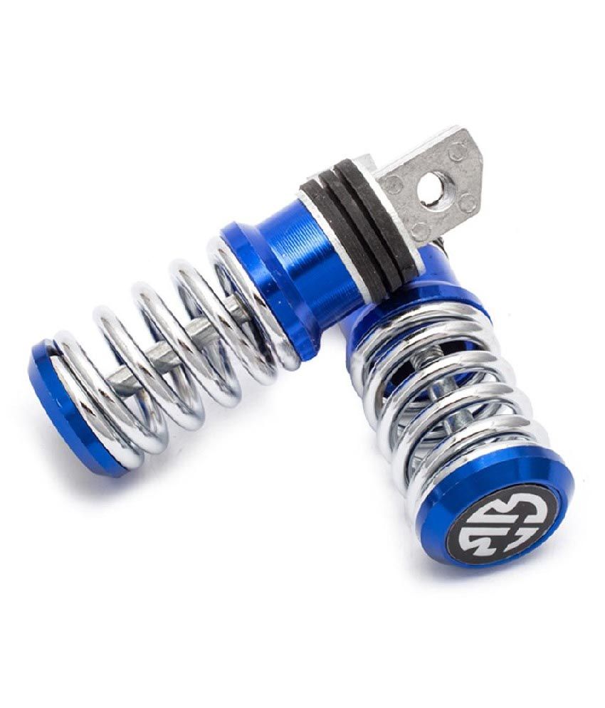Bikerskart -blue Bike Spring Foot Rest - Hero Motocorp Hunk Single Disc available at snapdeal for Rs.255