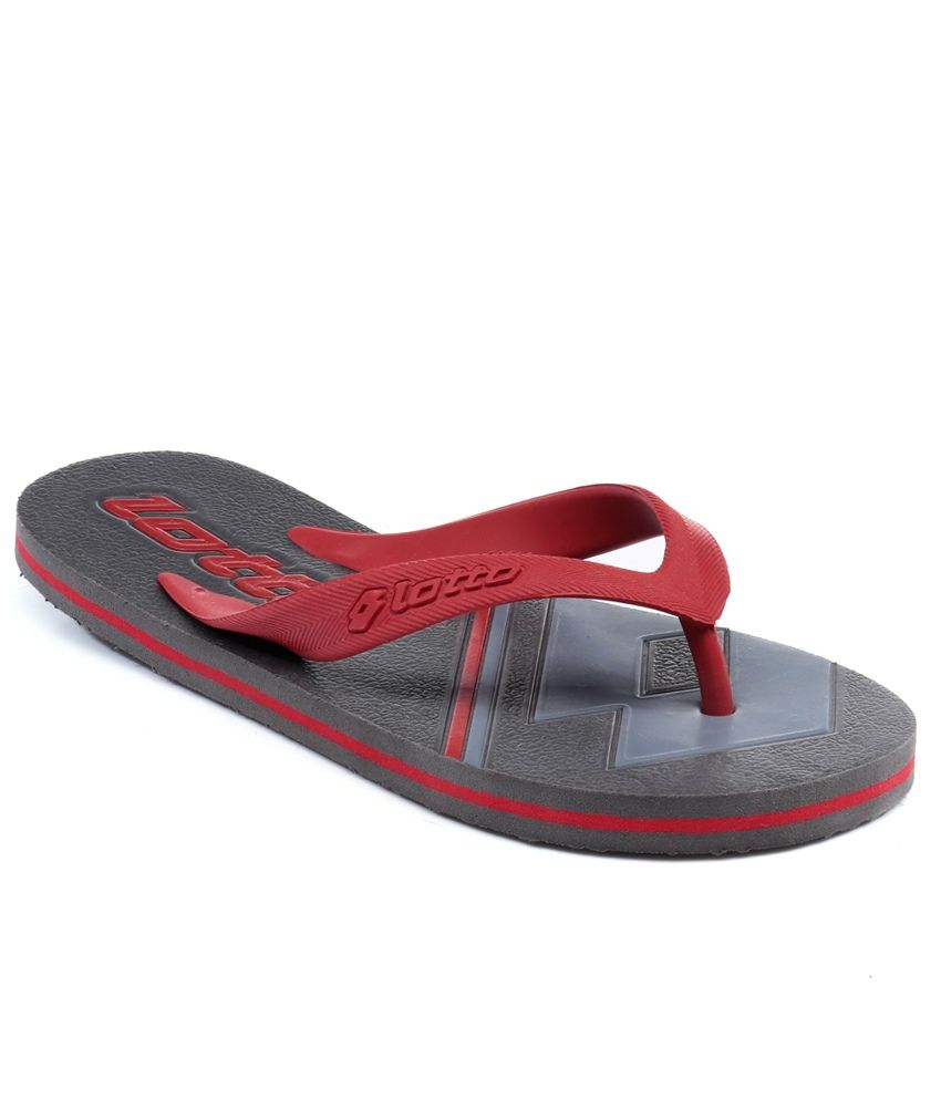 Buy Lotto Gray Colour Flip Flops on Snapdeal PaisaWapas