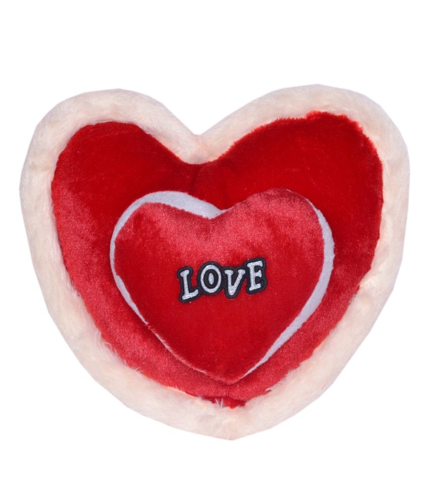 love heart soft toy