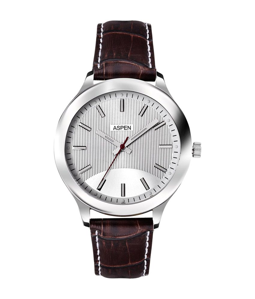 Aspen Workwear Silver Dial Analog Men's Watch (am0038)