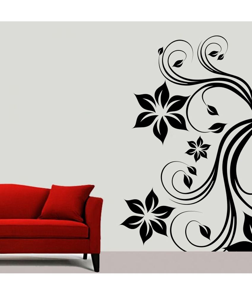 Decor Kafe Black Wall Stickers