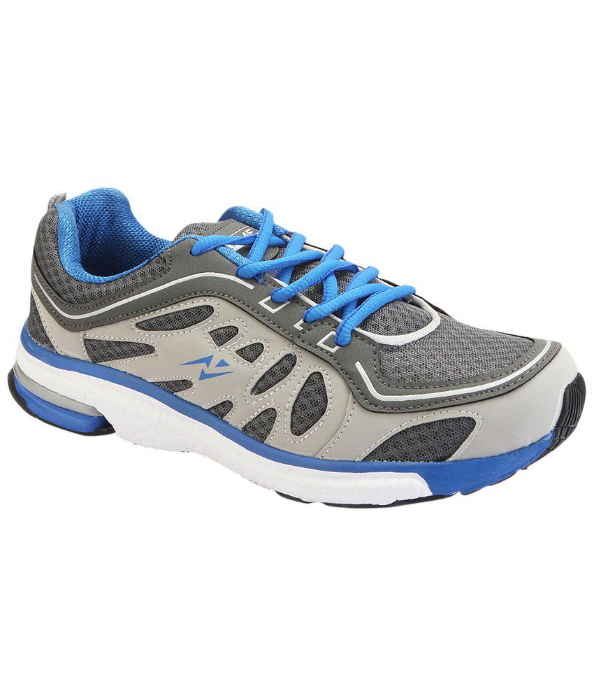 Yepme Premium Gray \u0026 Blue Sports Shoes 