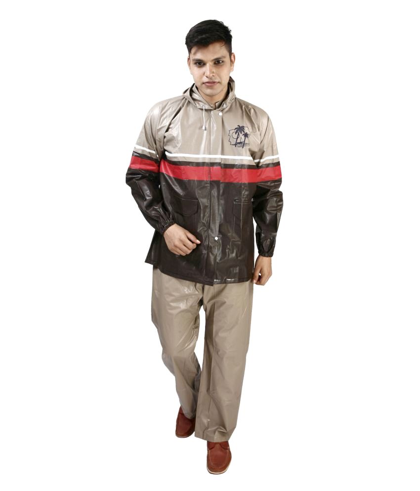 34% OFF on Rainfun Plastic Rain Wear Jacket For Men on Snapdeal