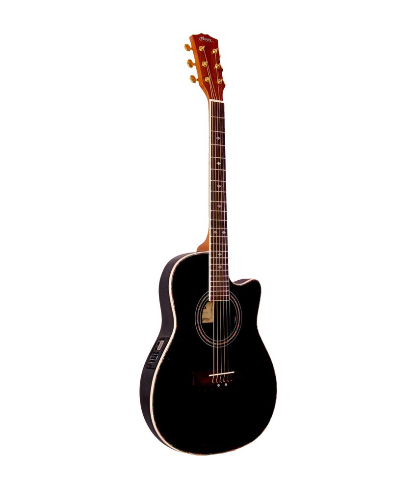 Hertz Hzr-4002 Acoustic Guitar - Black