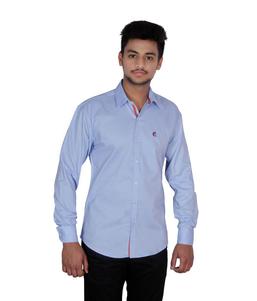 Jevis Light Purple Cotton Regular Fit Casual Shirt