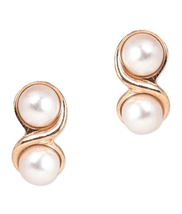 Femnmas Dual Pearl Studs