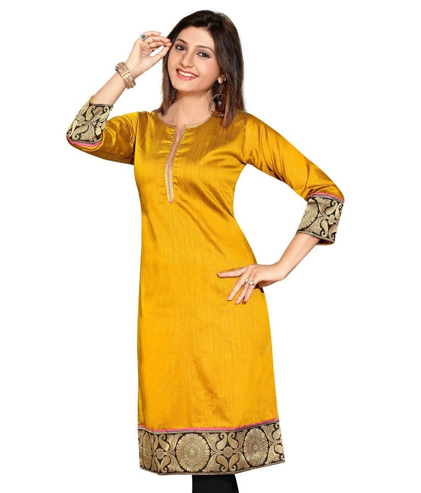 Silk cotton clearance kurtis