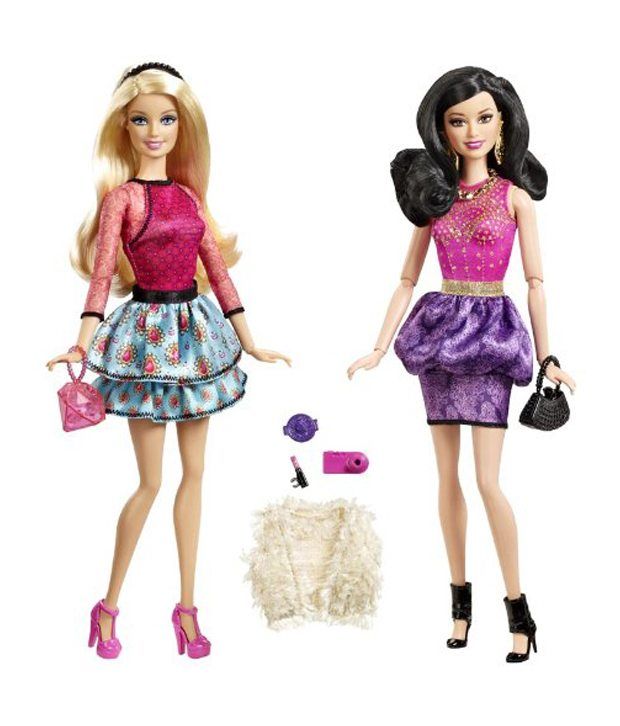 Barbie Life In The Dreamhouse Barbie And Raquelle Doll (pack Of 2) available at snapdeal for Rs.1037