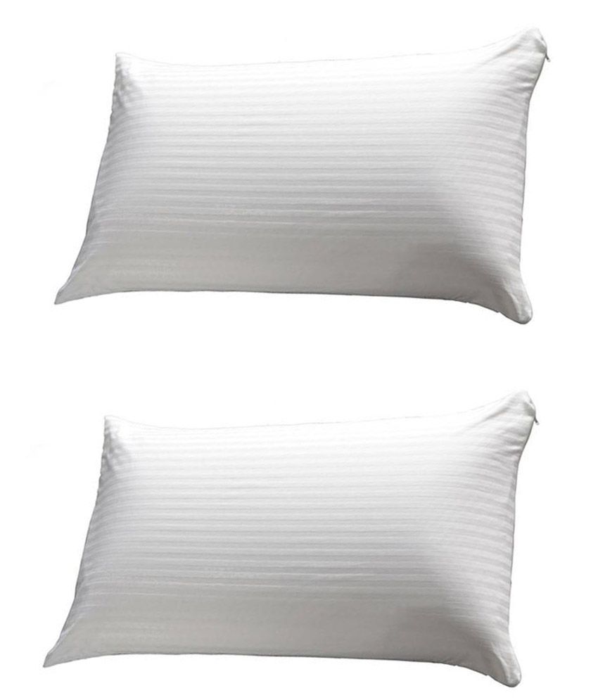 iLiv White Poly Fiber Pillow (16 x 24) Combo Of 2 - Buy iLiv White Poly Fiber Pillow (16 x 24 