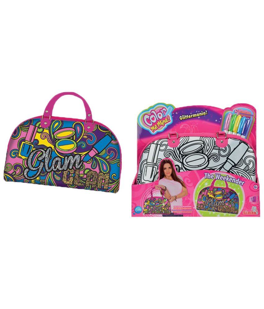 Simba Colour Me Mine Pink Glam Weekender Satchel Bag With Coloring Wallpapers Download Free Images Wallpaper [coloring837.blogspot.com]