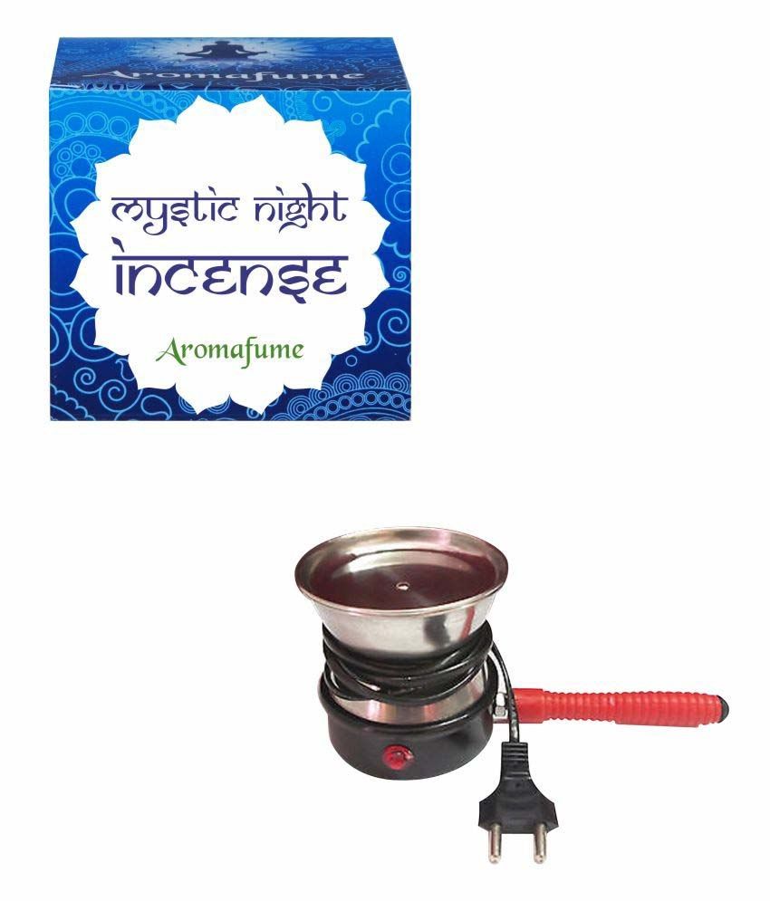 Aromafume Mystic Night Incense (8 Pieces S) And Electric Incense Burner available at snapdeal for Rs.412