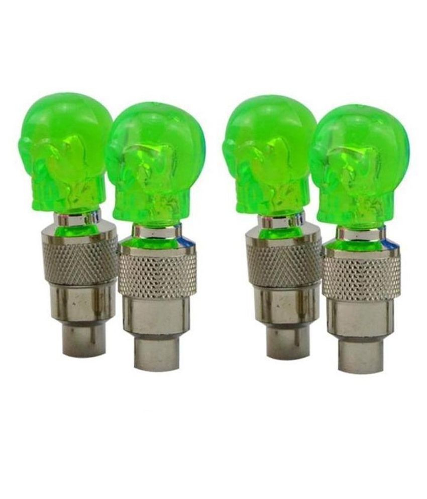 Speedy Green Skull Shaped Led Motion Sensor Light For Maruti Ertiga Set Of 4 available at snapdeal for Rs.352