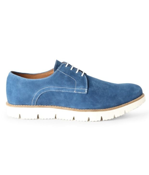 louis philippe blue shoes