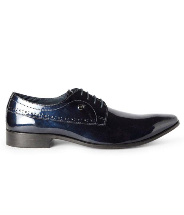 50% OFF on Louis Philippe Blue Formal Shoes on Snapdeal