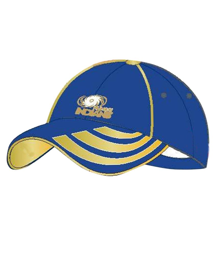 Buy Mumbai Indians Official Men's Blue Match Cap on Snapdeal