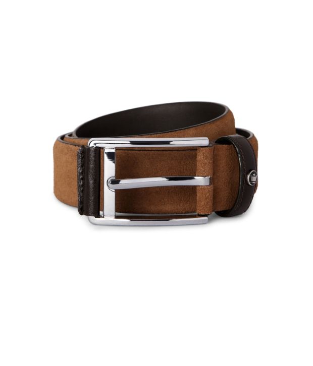 Louis Philippe Brown Leather Belt: Buy Online at Low Price in India - Snapdeal