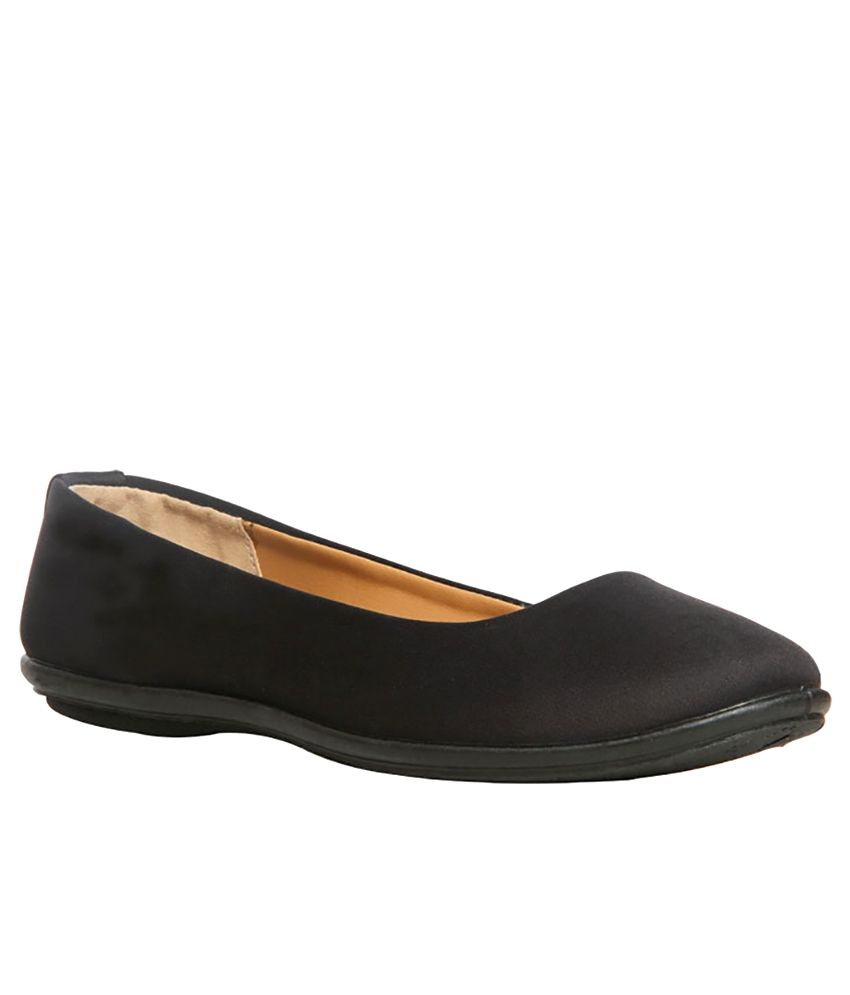 Bata Black Colour Women Ballerinas