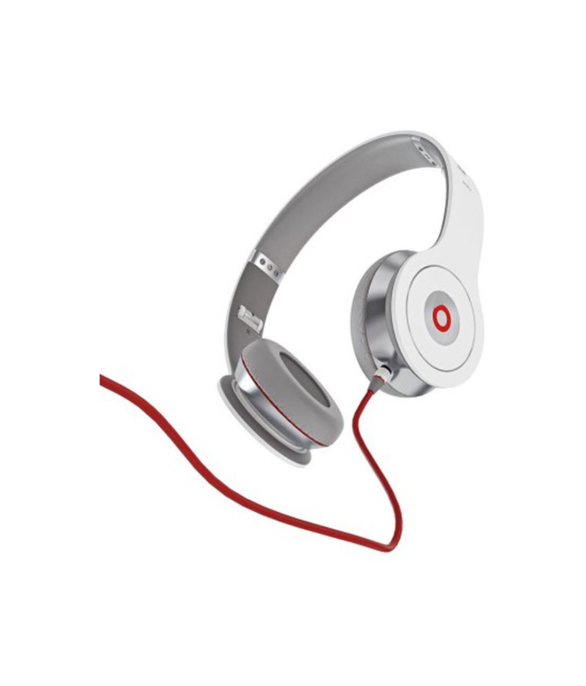 Buy Captcha Beatz Solo Over-the-ear Wired Headphone - White Online at ...