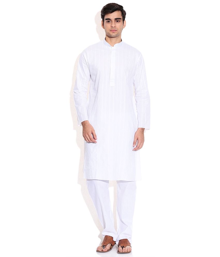 Manyavar White Sherwani