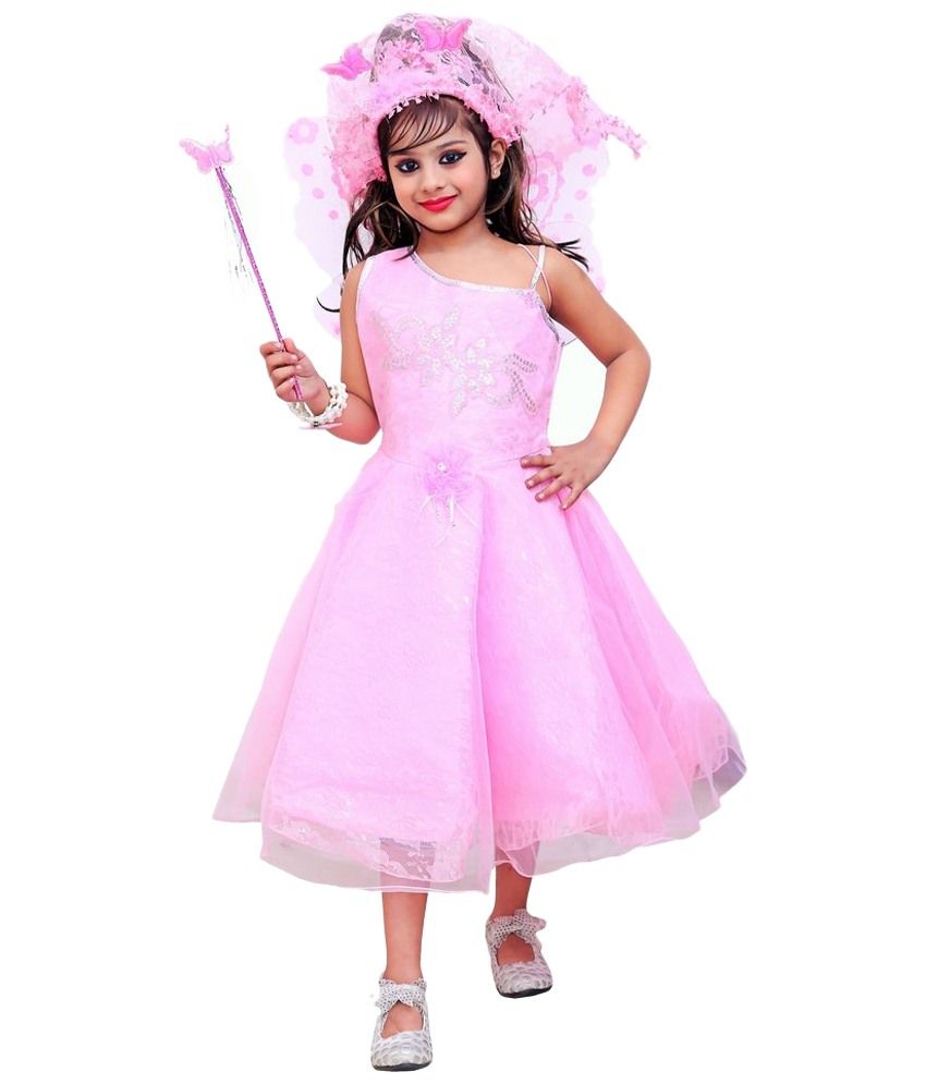 pink frock for girl