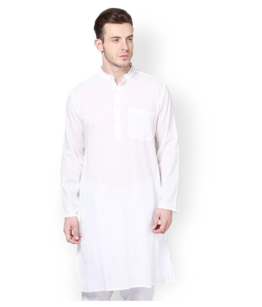 white kurta pant