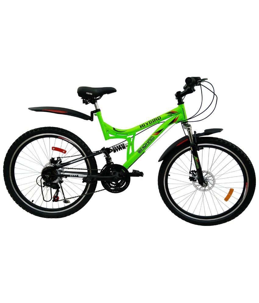 Hi-bird Singham Green & Black Bicycle 26 Inches