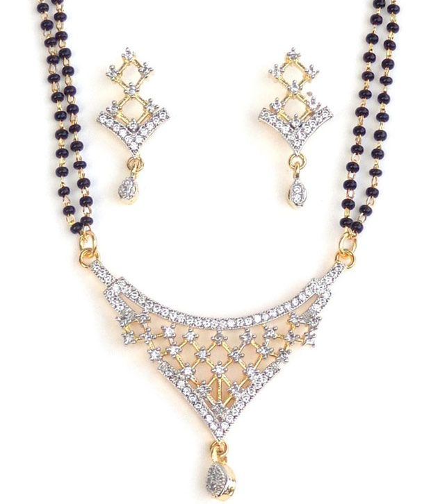 Imitation diamond shop mangalsutra