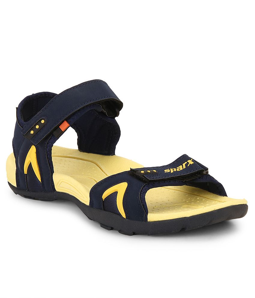 sparx navy blue sandals