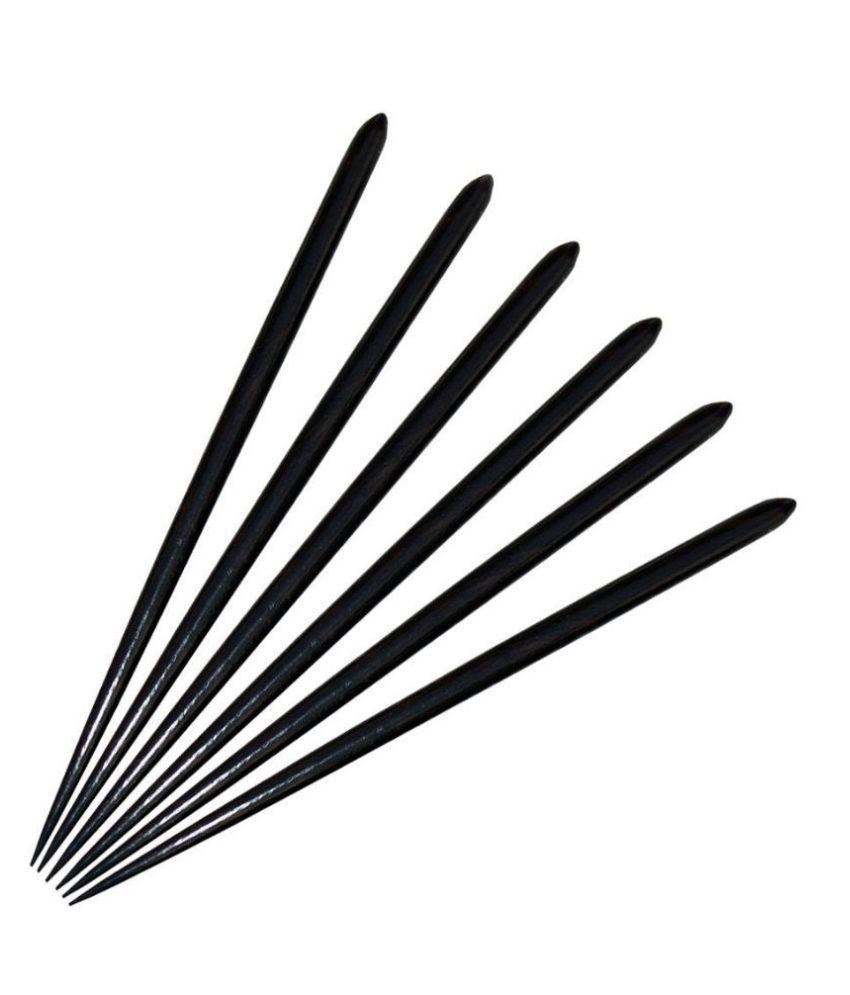 Ss Padam Handicraft Industries 6 Pcs Wooden Fruit Fork Without Stand available at snapdeal for Rs.179