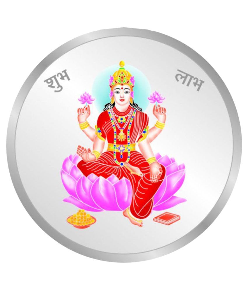 Hf Metalart(a Swiss Gold Minting Co.) 5 Gm Silver Coins 999 Purity Lakshmi Silver Coin available at snapdeal for Rs.375