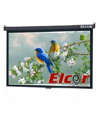 Elcor White Wall Projector Screen - 4...