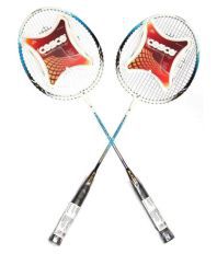 Cosco CB-90 Strung Racquets - Set Of 2