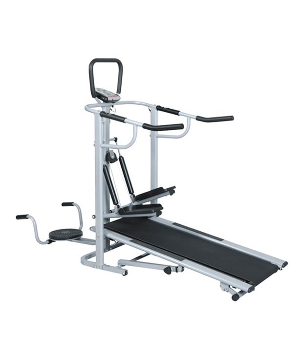 Kobo 4 In 1 Manual Treadmill For Home Gym. available at snapdeal for Rs.12999