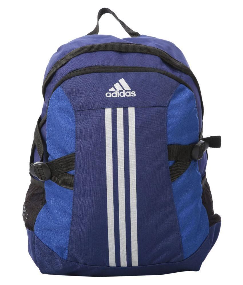 Adidas Bppower2 Blue 22 Polyester Casual Waterproof Backpack available at snapdeal for Rs.899