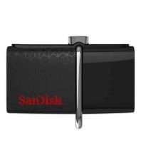 SanDisk Sddd2-O32G-I35 32GB USB 3.0 OTG Pendrive Black