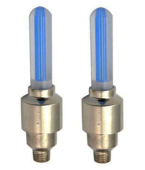 Cm Treder Tyre Led With Motion Sensor Blue - Set Of 2 For Wagon R Stingray available at snapdeal for Rs.172