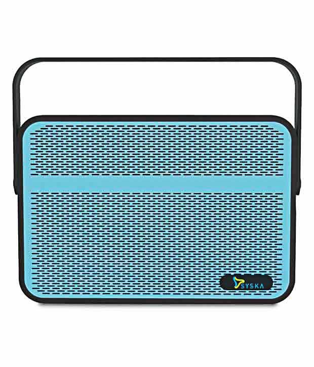 Syska Blade Bluetooth Speaker - Blue available at snapdeal for Rs.4999