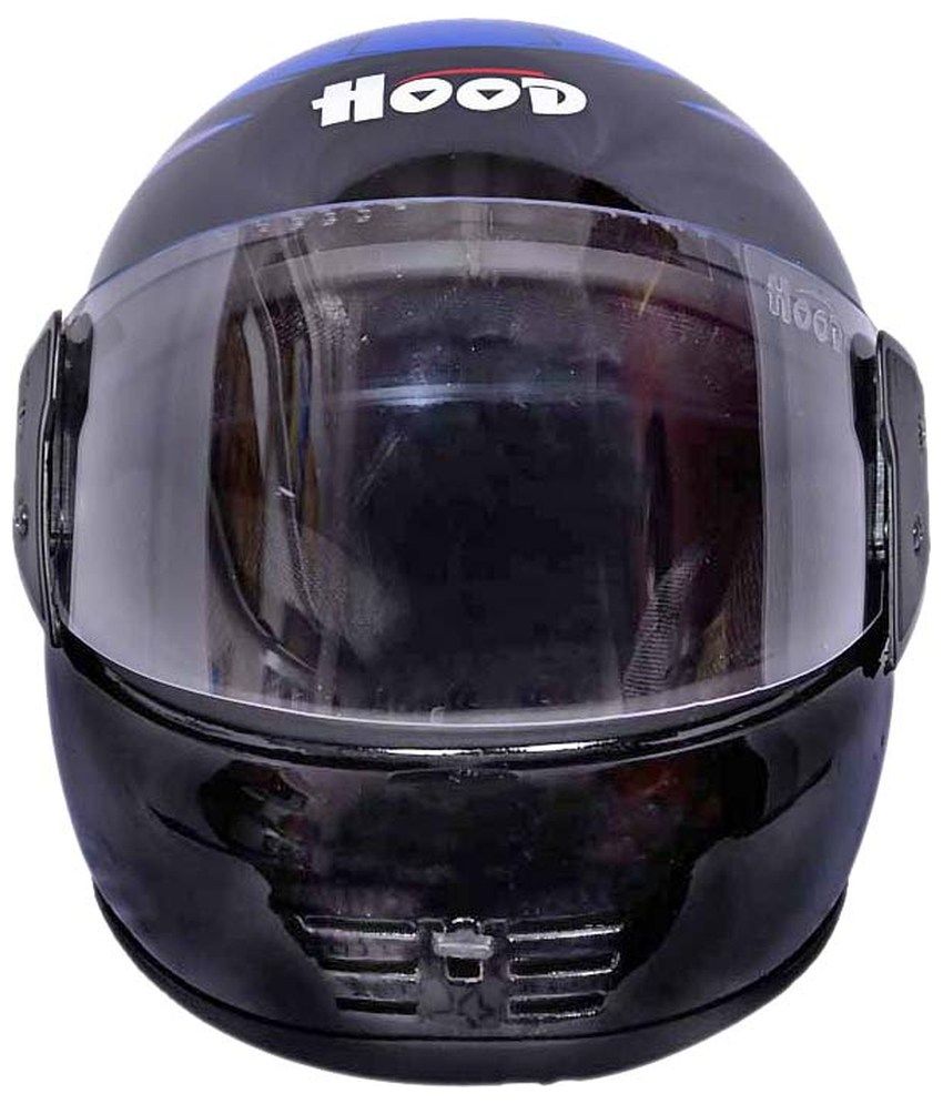 Hood Helmets Hood_111 - Full Face Helmet Black L available at snapdeal for Rs.518