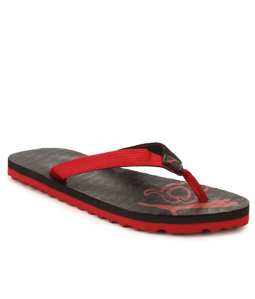 Puma Red & Black Miami Iv Ind. Flip Flops available at snapdeal for Rs.424
