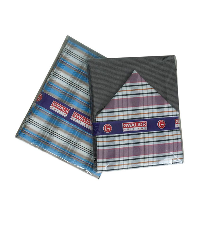 Gwalior Good Choice Poly Viscose Shirt & Trouser Combo available at snapdeal for Rs.250