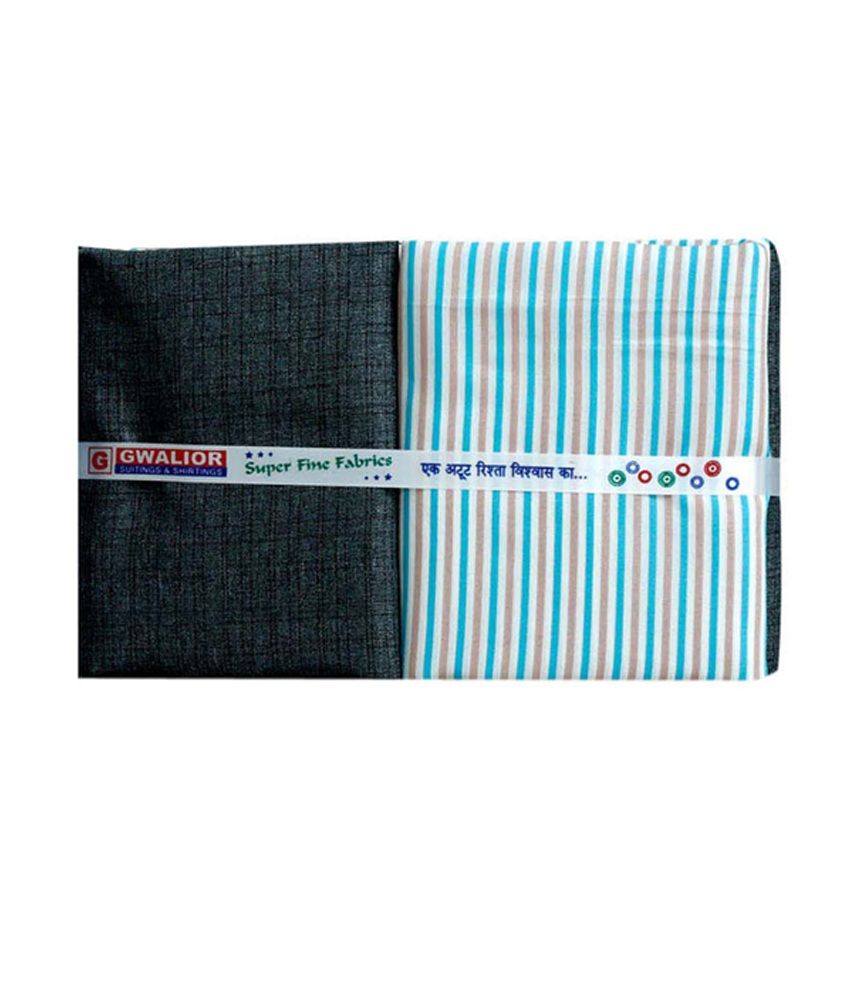 Gwalior Jodi Poly Viscose Shirt & Trouser Combo available at snapdeal for Rs.300