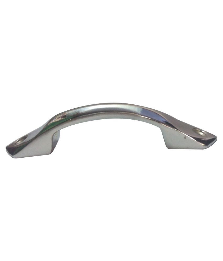 Gautam Hardware And Paints Store Silver Iron 4 Inch Door Handle available at snapdeal for Rs.132