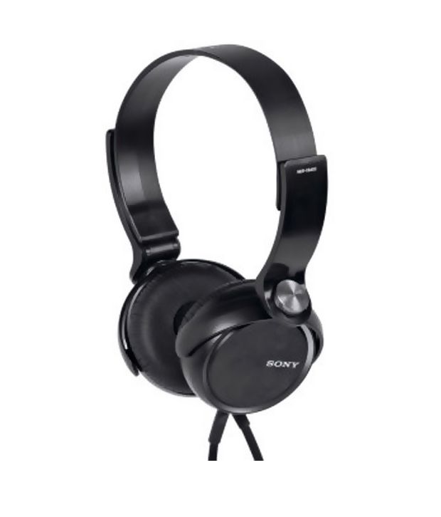 Buy Sony Xb 400 Over Ear Wired Headphone Without Mic Black Online At