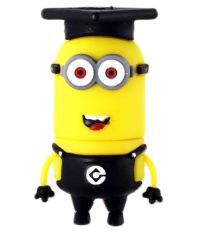 Quace Minion Scholar 4 GB Pen Drives Yellow