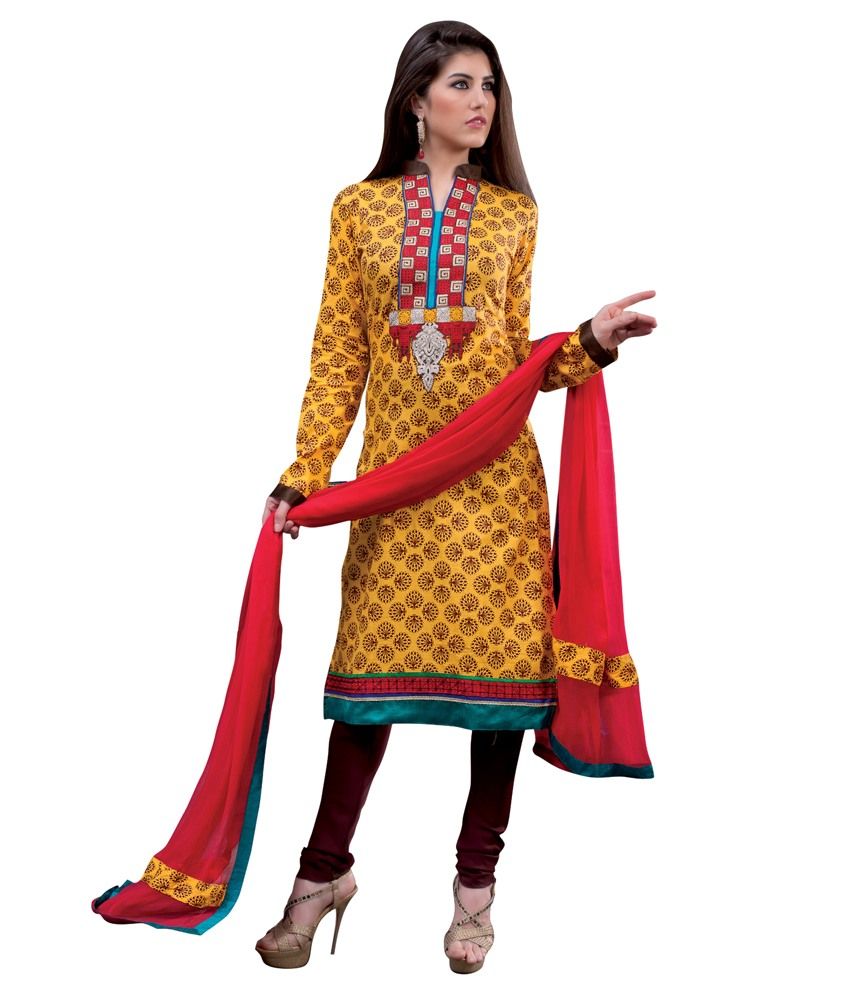 myntra churidar materials below 500