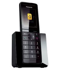 Panasonic Kx-prs110 Cordless Landline Phone Black Landline Phone