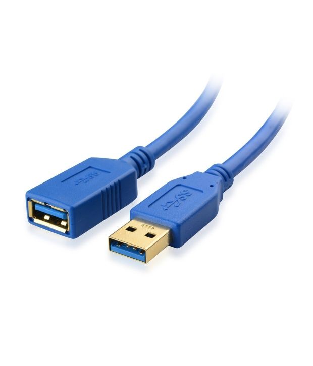 Iconnect World New Usb 3.0 Super Speed Extension Cable Male A Type To Female A Type 3 Meter available at snapdeal for Rs.267