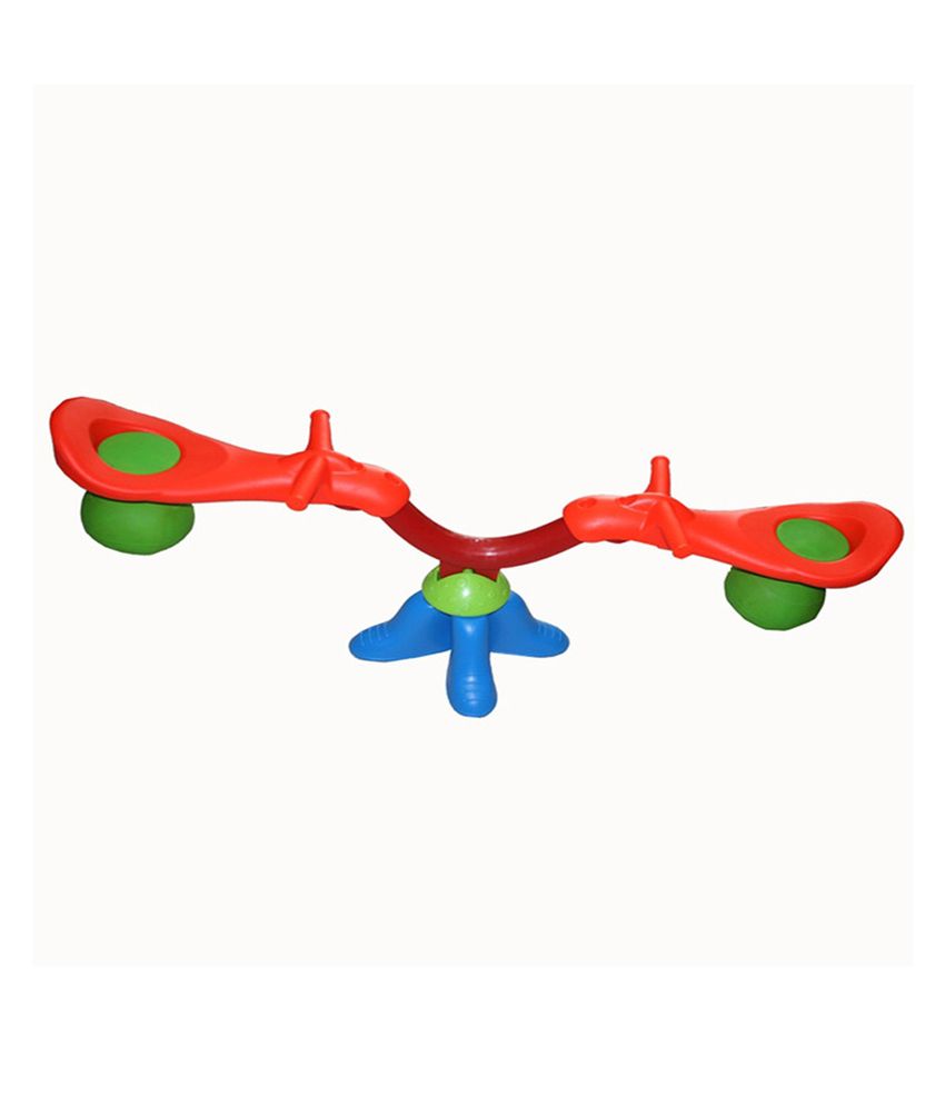 Darling Toys Multicolour Plastic Seesaw Buy Darling Toys Multicolour Plastic Seesaw Online At