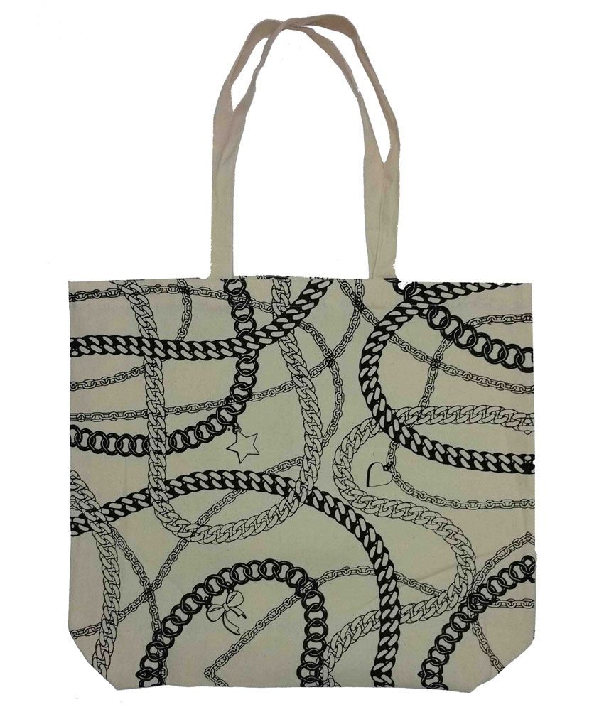 Kumaran Beige Shopping Bag For Women available at snapdeal for Rs.138